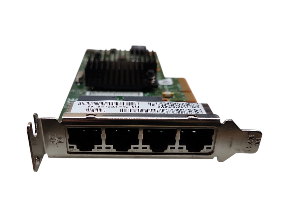 Cisco 74-10521-01 Quad Port UCSC-PCIE-IRJ45 V01 1Gb Network Adapter