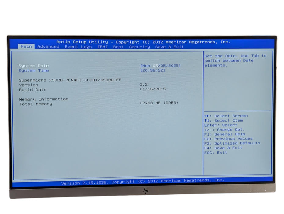 Supermicro CSE-826-9 X9DRD-7LN4F-JBOD 32GB RAM 2x Intel Xeon E5-2620 v2  -