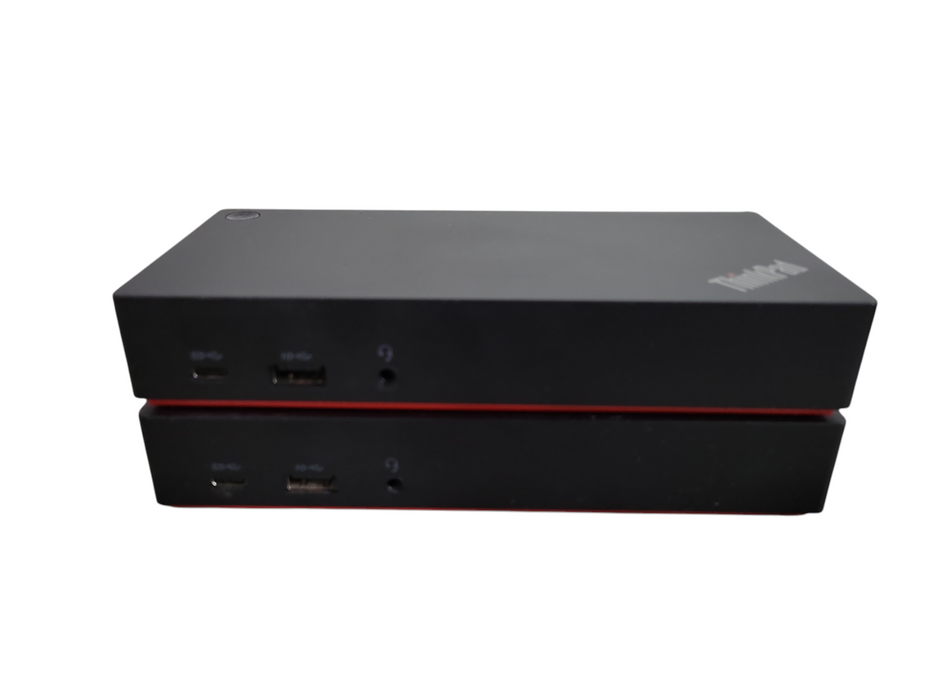 LOT 2x Lenovo ThinkPad USB-C Dock Gen 2 LDC-G2 !
