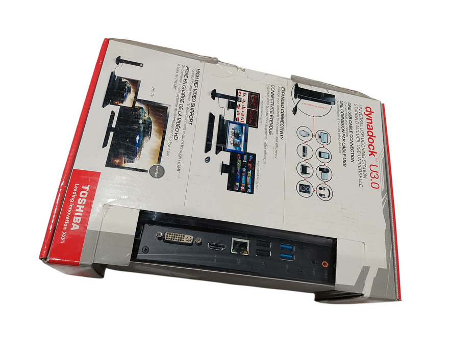Toshiba DynaDock U3.0 Universal USB Docking Station  =
