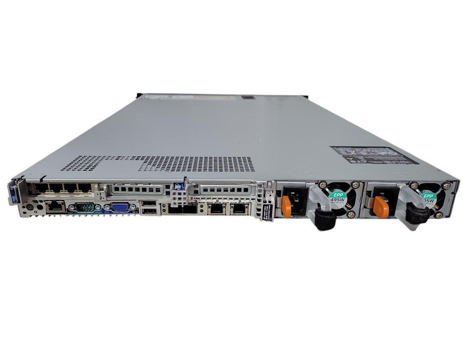 Dell PowerEdge R630 1U 2x Xeon E5-2630L v3 @ 1.8GHz 32GB RAM H730 Mini 8x 2.5" 10G NIC !