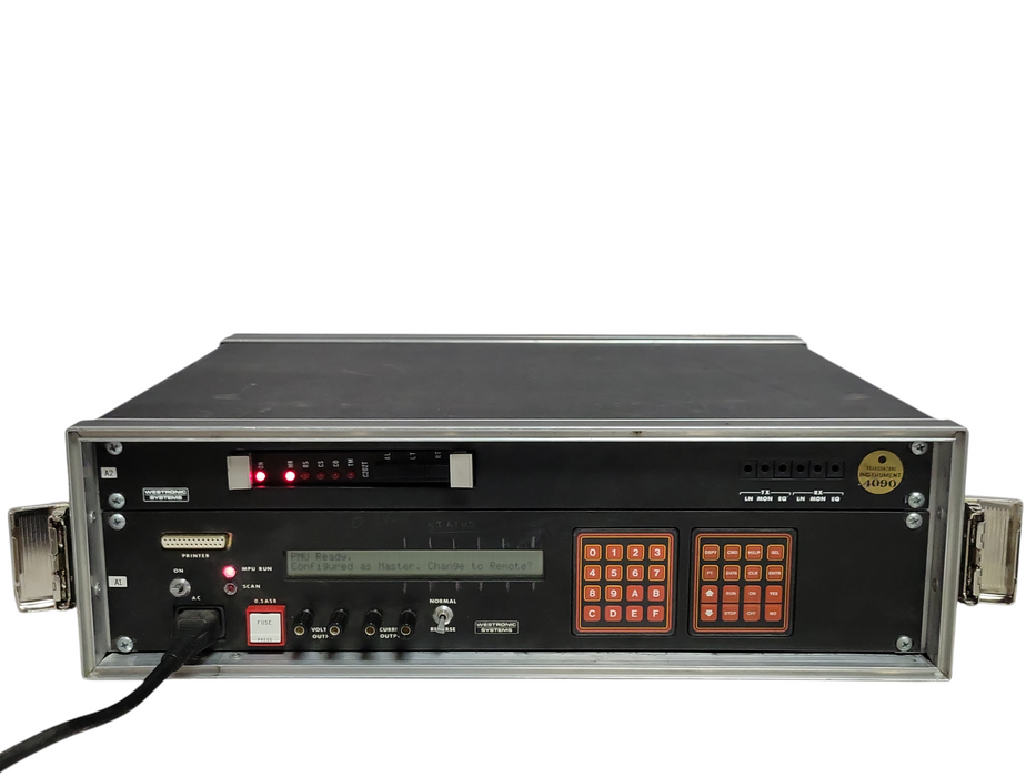 Westronic systems telecontrol instrument 4090, READ _