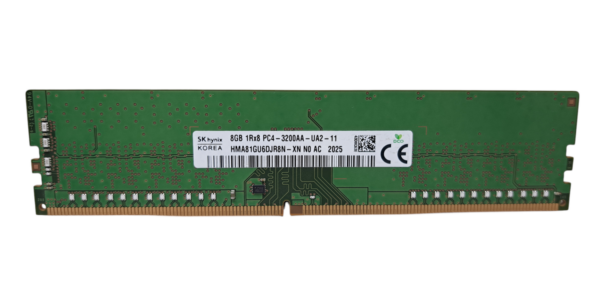SK Hynix 8GB 1Rx8 PC4-3200AA-UA2-11 | DDR4 Desktop Memory RAM