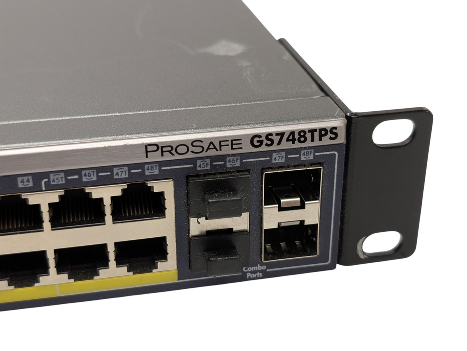 NETGEAR PROSAFE GS748TPS 48 port GIGABIT POE Smart switch  -