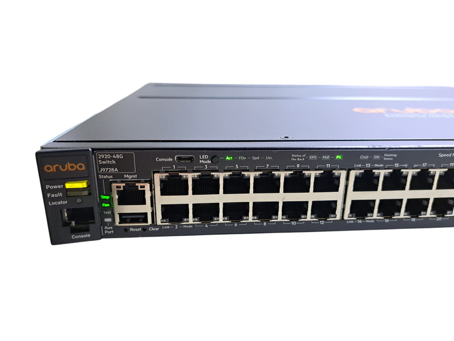HP Aruba 2920-48G 48 Port Gigabit Ethernet Switch J9728A