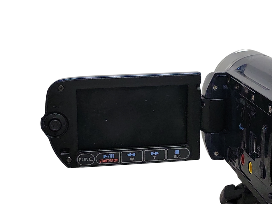 Canon FS100 Camcorder 48x Zoom 2000x Digital Zoom w/ Battery, READ _