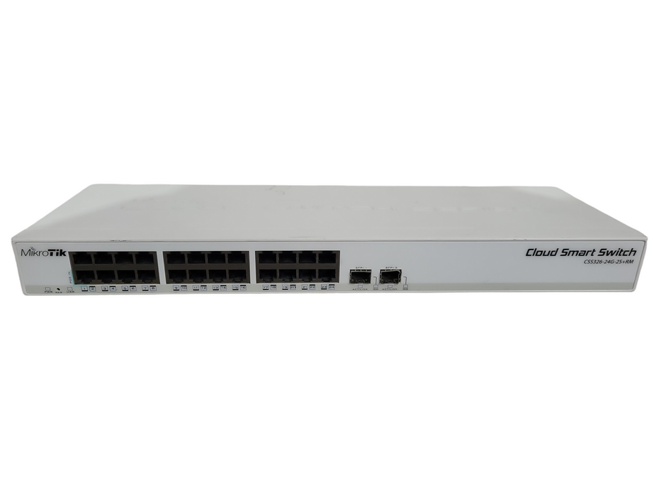 MikroTik CSS326-24G-2S+RM | 24-Port Gigabit Ethernet Switch | 2x SFP+ !