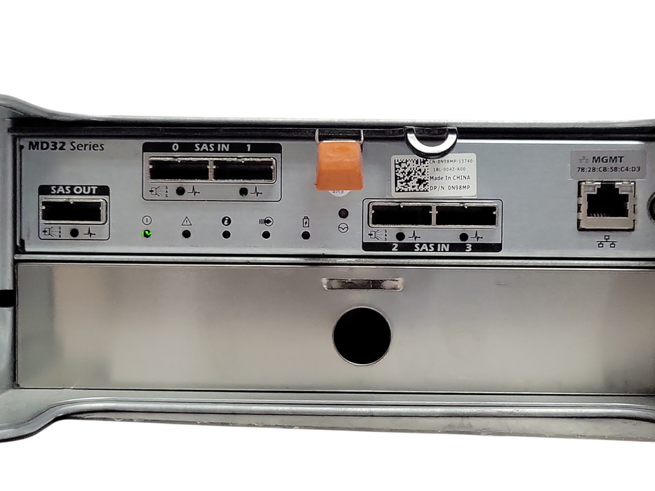Dell PowerVault MD3200 12x 3.5" array w/ 1x MD32 Series controller, 2x PSU _