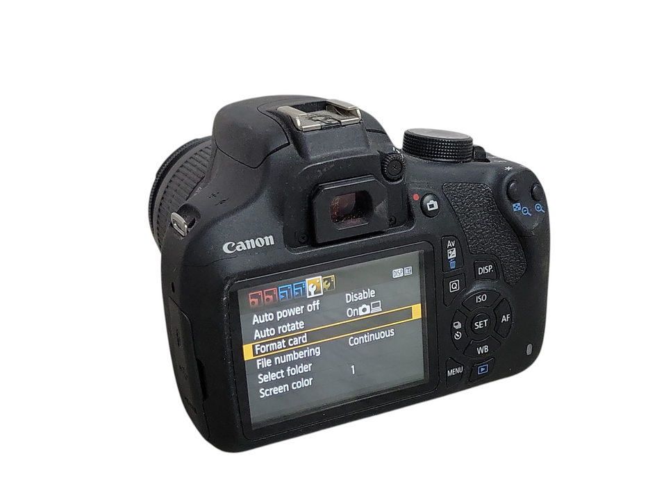 Canon EOS Rebel T5 Camera with 18-55mm Lens, READ _