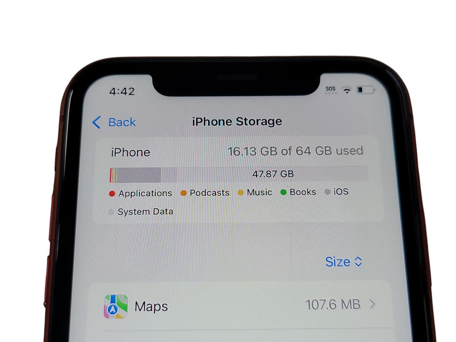 Apple iPhone XR - 64GB - Red [A1984] (