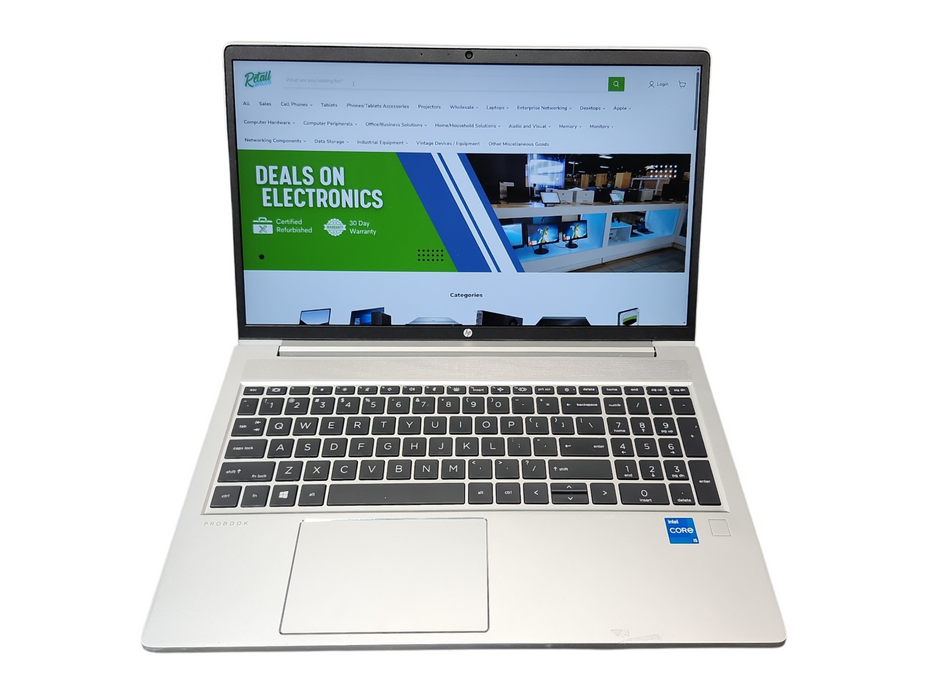 HP ProBook 450 G8, i5-1135G7 2.40GHz, 16GB DDR4, 256GB NVMe, 65W AC Adapter  Lap200