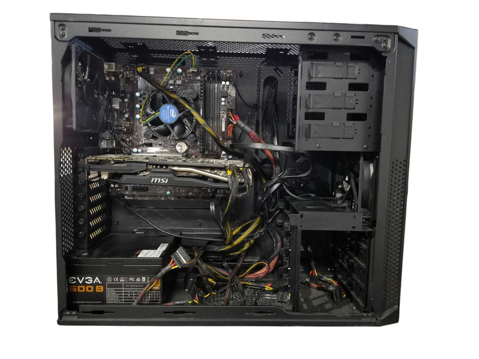 Custom PC MSI B250M PRO-VDH Core i5-7500 8GB DDR4 GTX 760 GPU 256GB NVMe