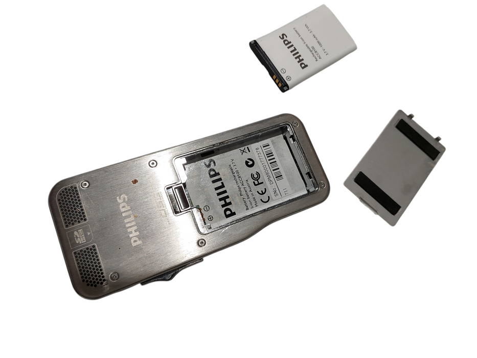 Phillips Digital Pocket Memo DSS Digital Speech Standard 3D Mic Q=