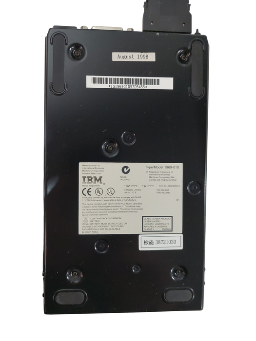 IBM Model: 1969-010  (august 1998) with IBM IDE PC Card  =