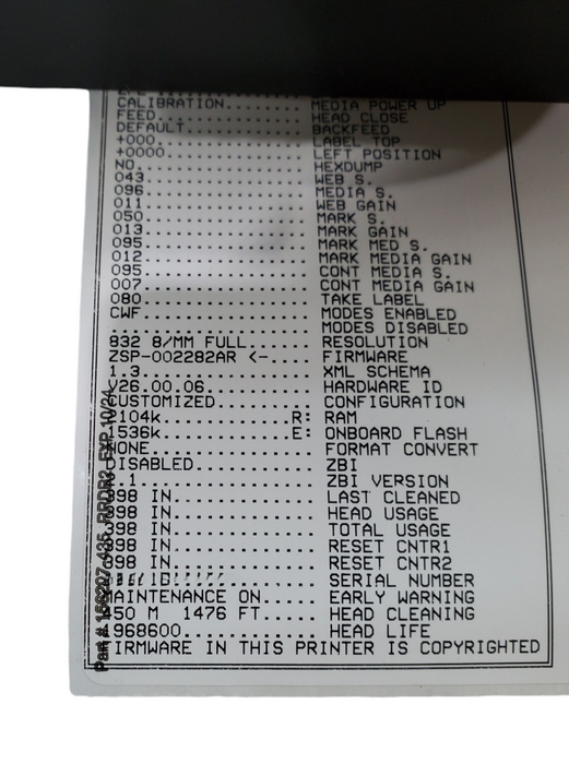 Zebra ZP 450 Label Printer w/ PWR Base - Low Usage | ZP450-0501-0001A