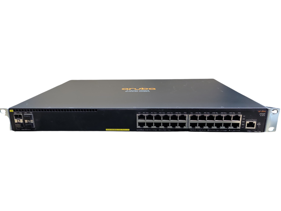 Aruba HP JL261A 2930F 24G PoE+ 4SFP Gigabit Switch ! — retail.era
