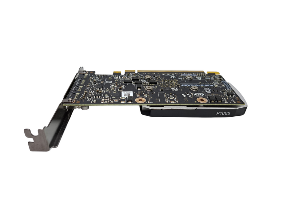 NVIDIA Quadro P1000 4GB GDDR5 Graphics Card FH Bracket | 4x MiniDP )