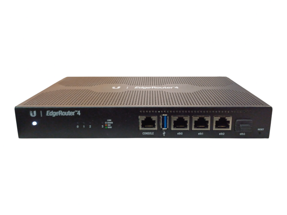 Ubiquiti ER-4 EdgeRouter 4 Port Gigabit Router with 1 x SFP Port