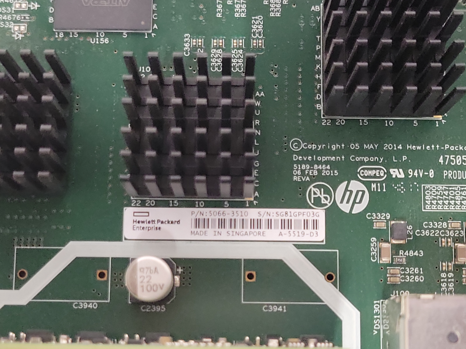 Aruba HP J9989A 5400R 12-Port Gig-T PoE+ 12-Port GbE SFP zl2 v3 Module Q$