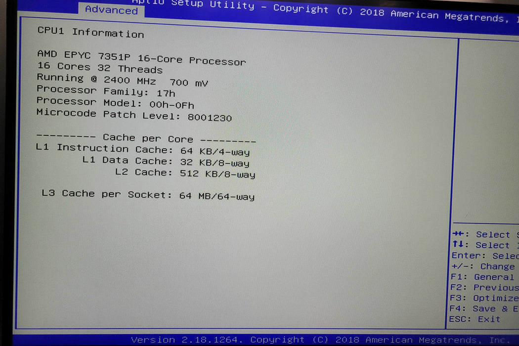 SuperMicro H11SSW-NT | AMD EPYC 7351P @2.4GHz 32GB DDR4 |  NO HDD