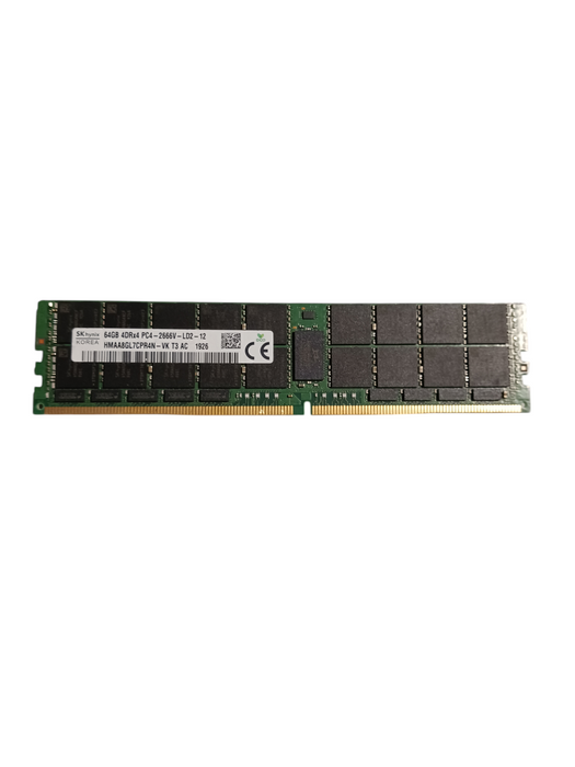 Hynix 64GB 4Rx4 PC4-2666V-LR DDR4 LRDIMM ECC Memory HMAA8GL7CPR4N-VK