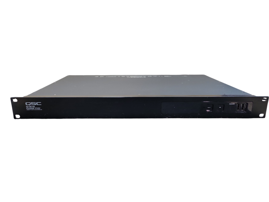 QSC Q-SYS CORE 110f Digital Audio Signal Processor !