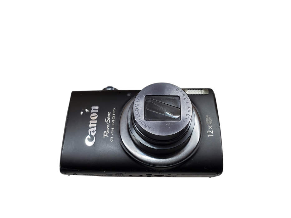 Canon PowerShot Elph 340 HS 16.0MP Digital Camera *READ*