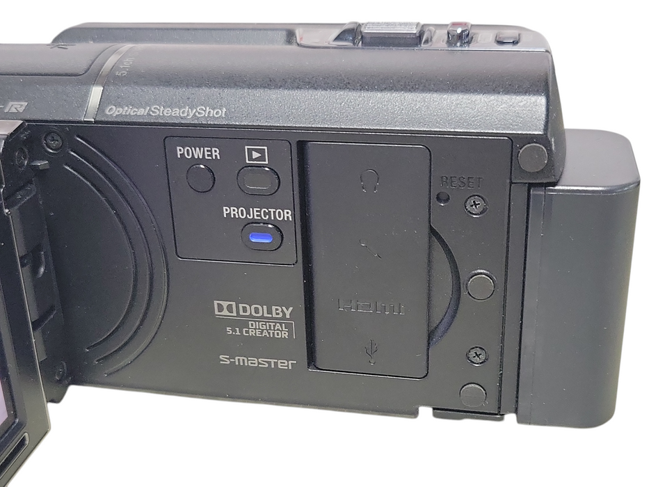 Sony HDR-PJ600E 20.4MP 220 GB HDD HD Camcorder with/ Charger and case _