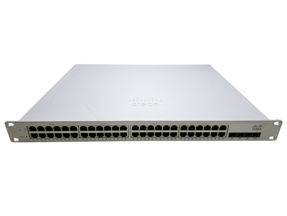 Cisco Meraki MS220-48FP | 48-Port Gigabit PoE Cloud Switch | UNCLAIMED Q