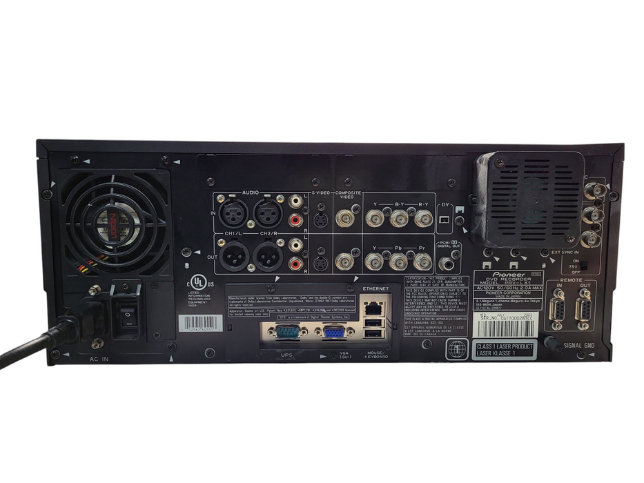Pioneer PRV-LX1 DVD Recorder READ $