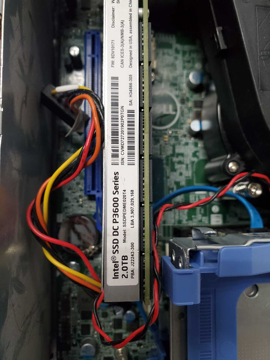 Dell OptiPlex 5070 SFF | i7-9700 @3.00GHz, 16GB DDR4, INTEL SSD P3600 2TB