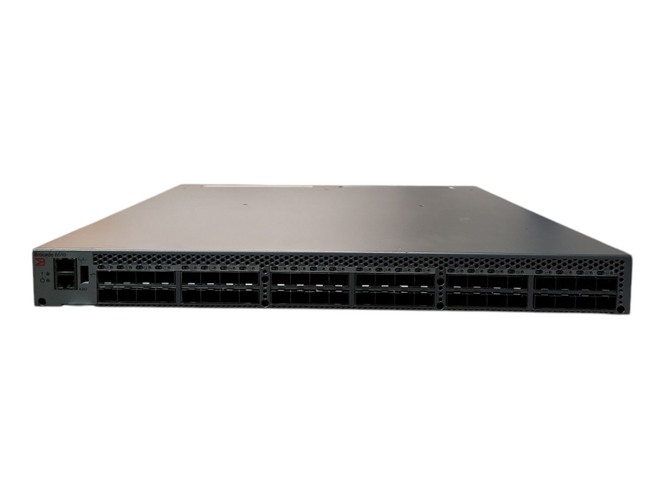 EMC DS-6510B BROCADE 6510 48-Port Fibre Channel Switch BR-6510-24-8G-R, READ