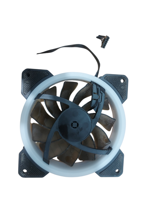 Lot 6x - DS Rainbow RGB LED 120MM Case Fans w/ sync controller