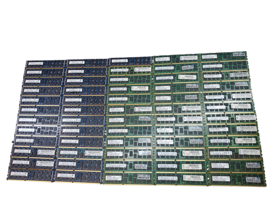 Lot of 156x, Assorted 8GB DDR3 Server RAM