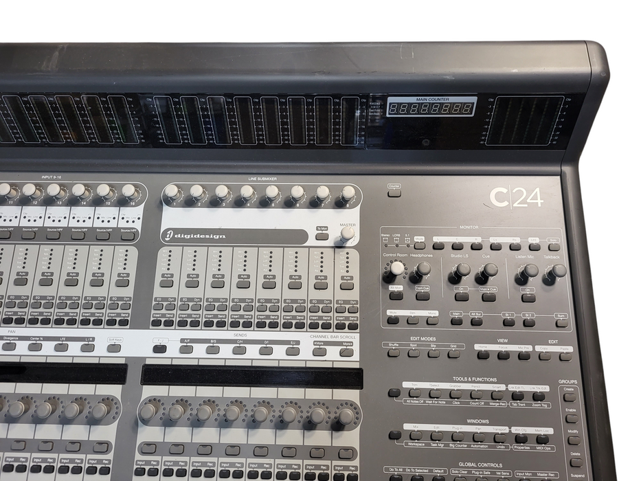 AVID DIGIDESIGN C24 CONTROL SURFACE No AC READ $