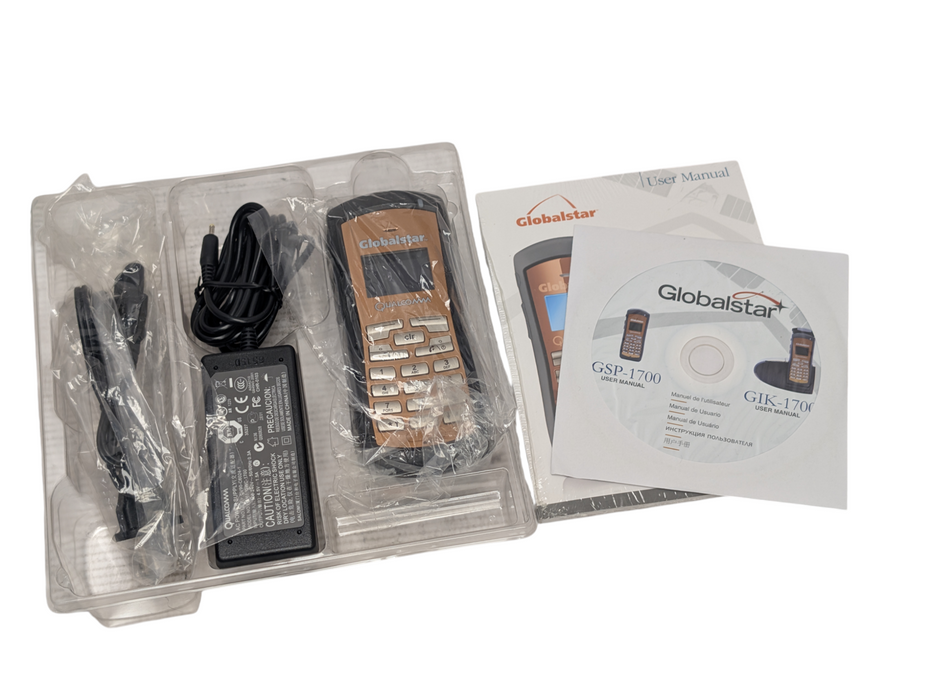 New Globalstar Qualcomm GSP-1700 Satellite Phone  -