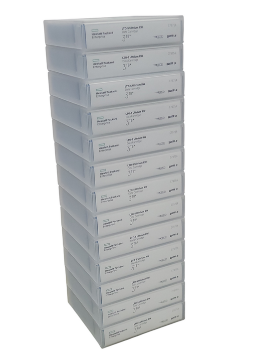 Lot of 13x New HPE LTO-5 Ultrium 3TB RW Tape Data Cartridge C7975A _
