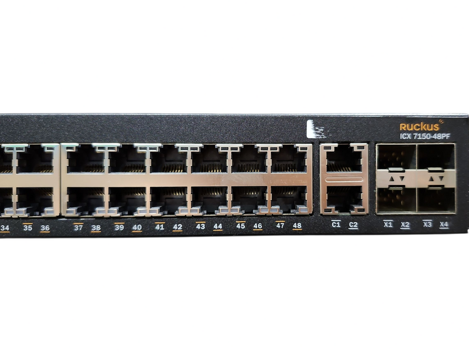 Ruckus ICX7150-48PF-4X10GR Managed Switch