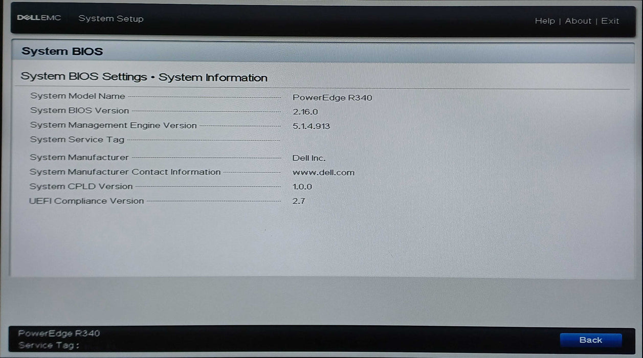 Dell PE R340 4x3.5", Xeon E-2174G 3.80GHz, 16GB DDR4, No RAID, 350W PSU