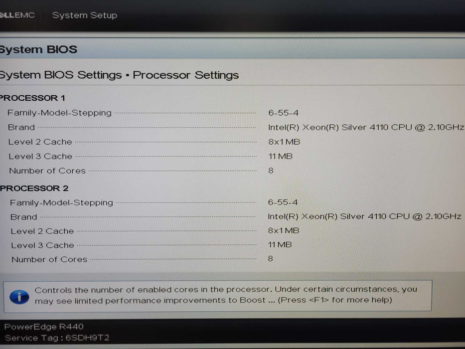 Dell PE R440 2x Xeon Silver 4110 2.10GHz 64GB DDR4 H740P 2x PSU, 10x 2.5" _