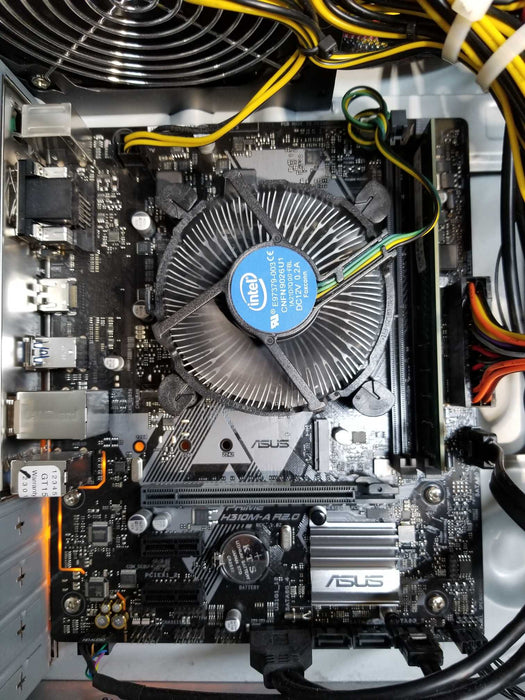 Custom Pc w/ ASUS H310M-A Intel i7-8700 CPU 3.20GHz 8GB RAM No HDD