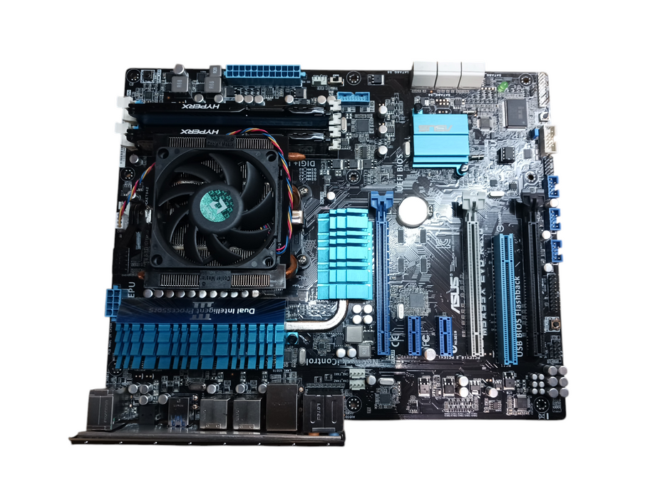 AMD AM3+ Gaming Motherboard AMD FX-4130 Asus M5A99X Evo 16GB RAM No I/O