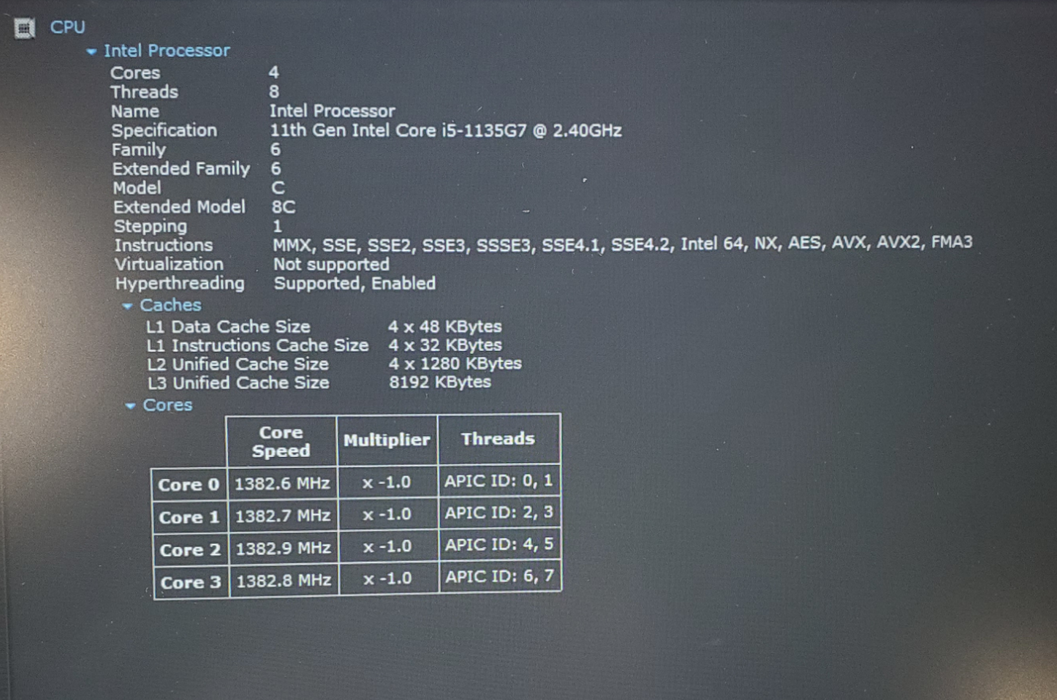 Dell Latitude 5420 | Core i5-1135G7 | 16GB DDR4 | 256GB SSD | No Adapter  Lap200