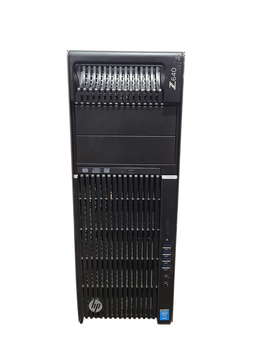 HP Z640 Workstation - Xeon E5-2620 v3 @ 2.40GHz 32GB DDR4 Quadro K2200