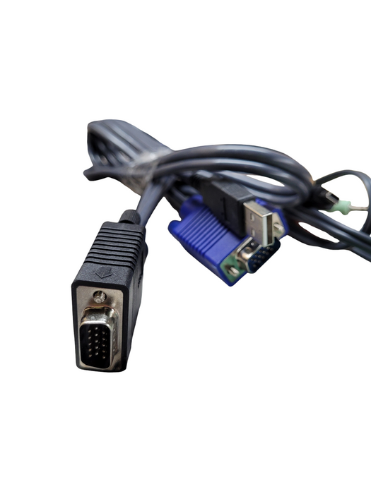 StarTech 2 Port Black USB KVM Switch Kit with Audio and Cables