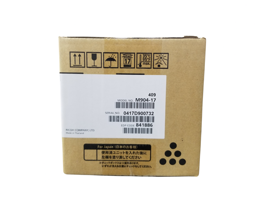 Ricoh MP 401 Black Toner Print Cartridge M904-17 Genuine - NEW Sealed  Q