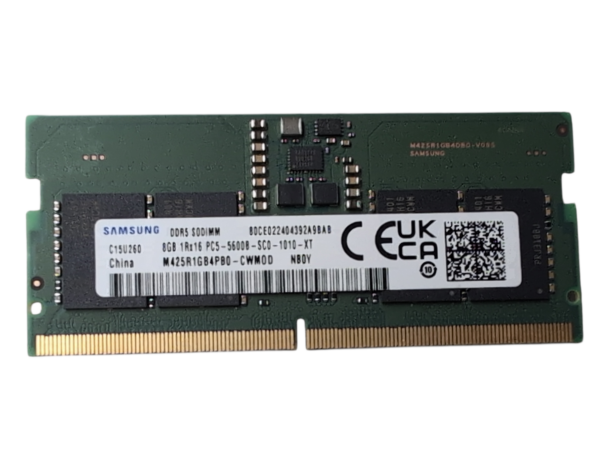 ら*ん様 Samsung DDR5 8GB SO-DIMM メモリー 8GB DDR5 Laptop Memory SODIMM Samsung 8GB 1Rx16 Pc5-5600B-SC0-1010