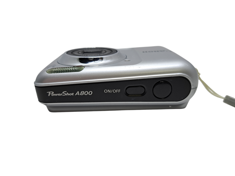 Canon PowerShot A800 10.0MP Digital Camera Silver  )