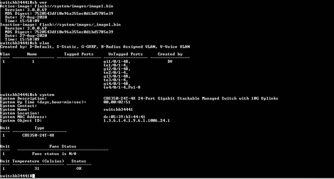 Cisco Business CBS350-24T-4X 24 Port Gigabit Managed Network Switch