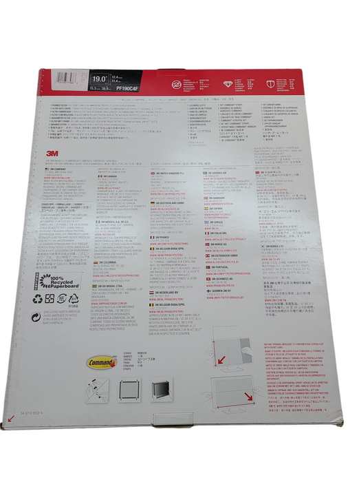 3M Framed Privacy Filter for 19.0" Monitors